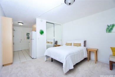 TURN KEY, MOVE-IN CONDITION, FEE SIMPLE. Spacious Studio, 1 bath on Ala Wai Golf Course in Hawaii - for sale on GolfHomes.com, golf home, golf lot