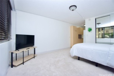 TURN KEY, MOVE-IN CONDITION, FEE SIMPLE. Spacious Studio, 1 bath on Ala Wai Golf Course in Hawaii - for sale on GolfHomes.com, golf home, golf lot