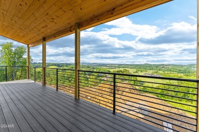 Luxury New Construction Pool Cabin with Golf Course and Mountain on Sevierville Golf Club in Tennessee - for sale on GolfHomes.com, golf home, golf lot