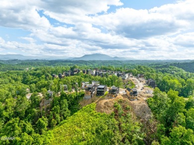 Luxury New Construction Pool Cabin with Golf Course and Mountain on Sevierville Golf Club in Tennessee - for sale on GolfHomes.com, golf home, golf lot
