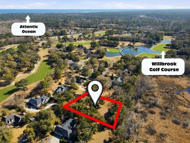 One of the few remaining lots in the prestigious gated golf on Willbrook Plantation Golf Club in South Carolina - for sale on GolfHomes.com, golf home, golf lot