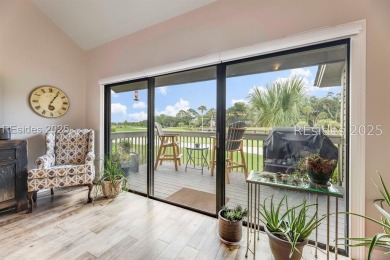 It's all about the view, and this villa delivers in spades! on Palmetto Dunes Golf Course and Resort in South Carolina - for sale on GolfHomes.com, golf home, golf lot