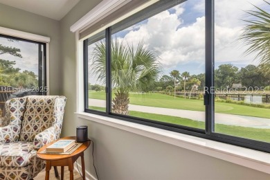 It's all about the view, and this villa delivers in spades! on Palmetto Dunes Golf Course and Resort in South Carolina - for sale on GolfHomes.com, golf home, golf lot