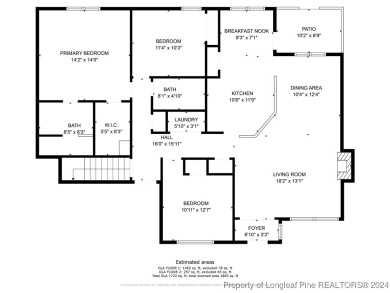 3 Bedroom, 2 Bath plus Bonus room on corner lot in beautiful on Carolina Lakes Country Club in North Carolina - for sale on GolfHomes.com, golf home, golf lot