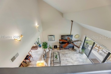 It's all about the view, and this villa delivers in spades! on Palmetto Dunes Golf Course and Resort in South Carolina - for sale on GolfHomes.com, golf home, golf lot