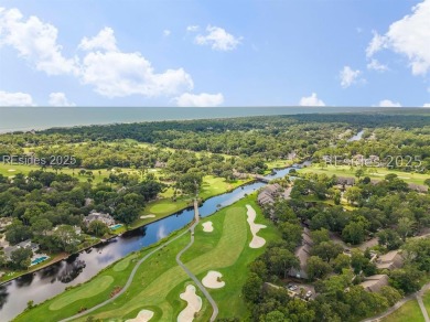 It's all about the view, and this villa delivers in spades! on Palmetto Dunes Golf Course and Resort in South Carolina - for sale on GolfHomes.com, golf home, golf lot