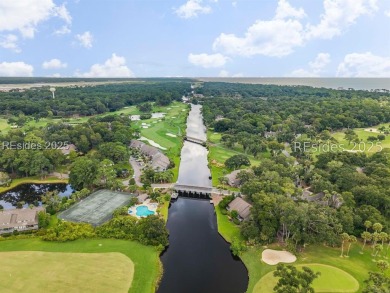 It's all about the view, and this villa delivers in spades! on Palmetto Dunes Golf Course and Resort in South Carolina - for sale on GolfHomes.com, golf home, golf lot