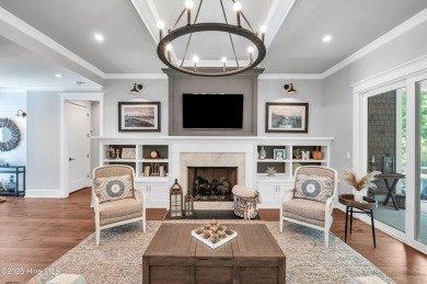Exquisite Custom Home built by Plantation Building Corp (PBC) in on Country Club of Landfall in North Carolina - for sale on GolfHomes.com, golf home, golf lot