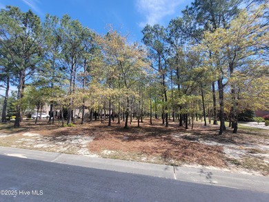 Beautiful naturally treed home site backing up to Leopard's on Ocean Ridge Plantation in North Carolina - for sale on GolfHomes.com, golf home, golf lot