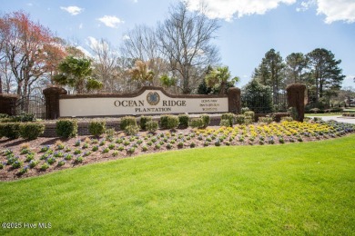 Beautiful naturally treed home site backing up to Leopard's on Ocean Ridge Plantation in North Carolina - for sale on GolfHomes.com, golf home, golf lot