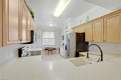 Welcome to tranquil SWFL living in this 2 bedroom, 2 bathroom on Estero Country Club in Florida - for sale on GolfHomes.com, golf home, golf lot