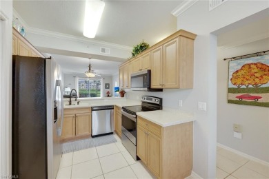 Welcome to tranquil SWFL living in this 2 bedroom, 2 bathroom on Estero Country Club in Florida - for sale on GolfHomes.com, golf home, golf lot