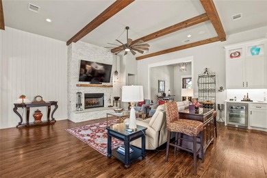 Stunning 4-bedroom, 3-bath modern farmhouse in the gated on Pinnacle Golf and Boat Club in Texas - for sale on GolfHomes.com, golf home, golf lot