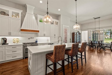 Stunning 4-bedroom, 3-bath modern farmhouse in the gated on Pinnacle Golf and Boat Club in Texas - for sale on GolfHomes.com, golf home, golf lot