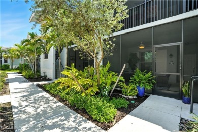 Own this first-floor DiAngelo veranda with deeded golf on Heritage Landing Golf  in Florida - for sale on GolfHomes.com, golf home, golf lot