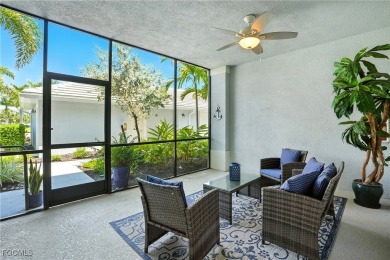 Own this first-floor DiAngelo veranda with deeded golf on Heritage Landing Golf  in Florida - for sale on GolfHomes.com, golf home, golf lot