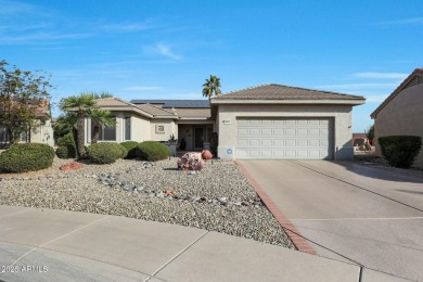 Welcome home to this extended Verde with upgrades in all of the on Sun City Grand Golf Couse and Club in Arizona - for sale on GolfHomes.com, golf home, golf lot