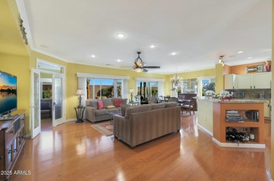Welcome home to this extended Verde with upgrades in all of the on Sun City Grand Golf Couse and Club in Arizona - for sale on GolfHomes.com, golf home, golf lot