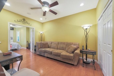 Welcome home to this extended Verde with upgrades in all of the on Sun City Grand Golf Couse and Club in Arizona - for sale on GolfHomes.com, golf home, golf lot