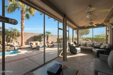 Welcome home to this extended Verde with upgrades in all of the on Sun City Grand Golf Couse and Club in Arizona - for sale on GolfHomes.com, golf home, golf lot