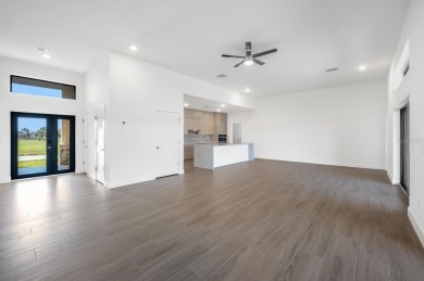 This exceptional new construction home, built by ONX Homes, is on Burnt Store Golf Club in Florida - for sale on GolfHomes.com, golf home, golf lot