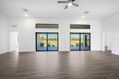 This exceptional new construction home, built by ONX Homes, is on Burnt Store Golf Club in Florida - for sale on GolfHomes.com, golf home, golf lot