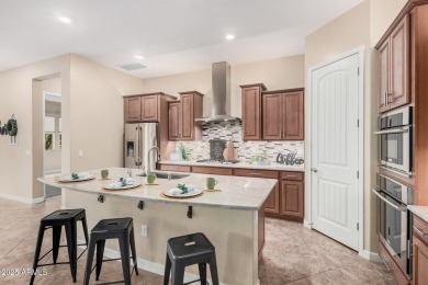 Single Story home on the Victory Golf Course with White Tank on Verrado Golf Club - Victory in Arizona - for sale on GolfHomes.com, golf home, golf lot