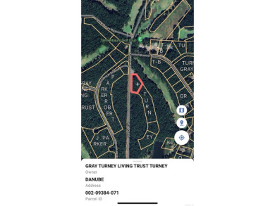 Lot 418 in Tannenbaum Subdivision on Autobahn Dr. and backs up on Tannenbaum Golf Club in Arkansas - for sale on GolfHomes.com, golf home, golf lot