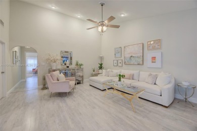 Find paradise in this elegantly updated, bright & airy 2bed on Delray Beach Golf Club in Florida - for sale on GolfHomes.com, golf home, golf lot