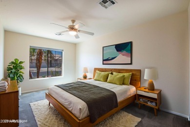 This move-in-ready residence, FULLY RENOVATED IN 2023, boasts a on Tuscany Falls At Pebble Creek in Arizona - for sale on GolfHomes.com, golf home, golf lot