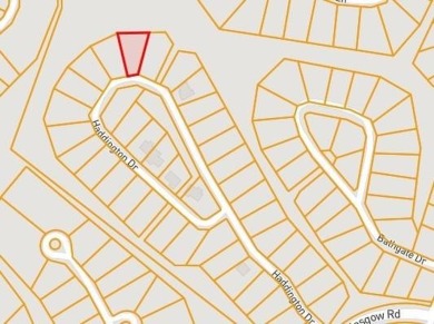 Slightly slopping .31ac lot on a quiet loop in the coveted on Branchwood Golf Course in Arkansas - for sale on GolfHomes.com, golf home, golf lot