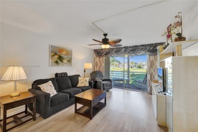 Stunning water & golf course views!  1-bed, 1.5-bath condo in on Sunrise Lakes Phase III in Florida - for sale on GolfHomes.com, golf home, golf lot