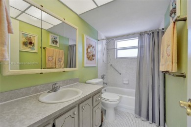 Stunning water & golf course views!  1-bed, 1.5-bath condo in on Sunrise Lakes Phase III in Florida - for sale on GolfHomes.com, golf home, golf lot