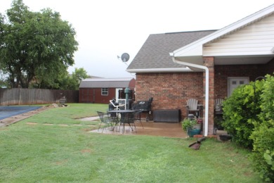 The home at 207 Redwood Drive is located near the Crystal Beach on Woodward Municipal Golf Course in Oklahoma - for sale on GolfHomes.com, golf home, golf lot
