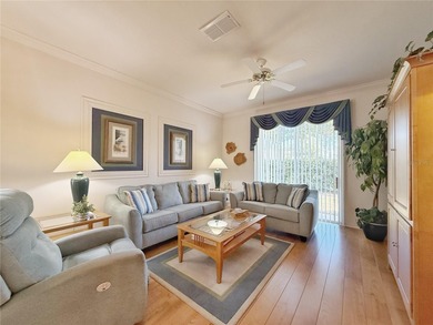 This St. Ives floor plan with screened in LANDSCAPED courtyard on Kings Ridge Golf Club in Florida - for sale on GolfHomes.com, golf home, golf lot