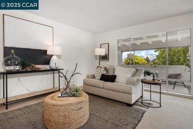 This bright and cheerful Sequoia Wrap end-unit is like a tree on Rossmoor Golf Course in California - for sale on GolfHomes.com, golf home, golf lot
