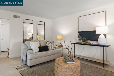 This bright and cheerful Sequoia Wrap end-unit is like a tree on Rossmoor Golf Course in California - for sale on GolfHomes.com, golf home, golf lot