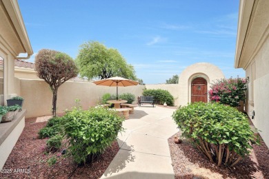 So many upgrades in this stunning San Marco model including an on Corte Bella Golf Club in Arizona - for sale on GolfHomes.com, golf home, golf lot