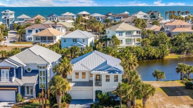 This exquisite pool home is a masterpiece of coastal elegance on The Ocean Course At Hammock Beach Resort in Florida - for sale on GolfHomes.com, golf home, golf lot