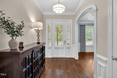 This STUNNING custom home, located in the prestigious 12 OAKS on The Club At Twelve Oaks in North Carolina - for sale on GolfHomes.com, golf home, golf lot