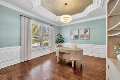 This STUNNING custom home, located in the prestigious 12 OAKS on The Club At Twelve Oaks in North Carolina - for sale on GolfHomes.com, golf home, golf lot