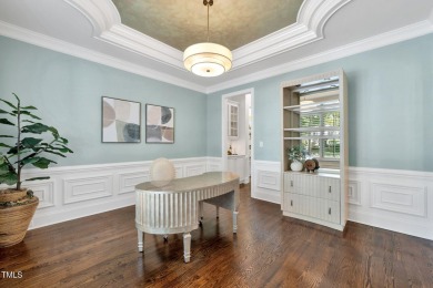 This STUNNING custom home, located in the prestigious 12 OAKS on The Club At Twelve Oaks in North Carolina - for sale on GolfHomes.com, golf home, golf lot