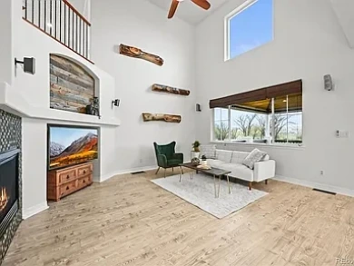 Peaceful Course View on Spring Valley Golf Club in Colorado - for sale on GolfHomes.com, golf home, golf lot