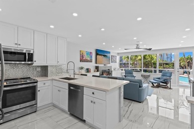 This stunningly remodeled residence boasts a luxurious ambiance on Coral Ridge Country Club in Florida - for sale on GolfHomes.com, golf home, golf lot
