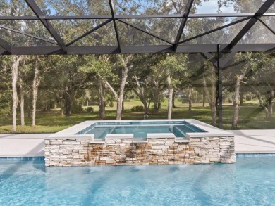Luxury, efficiency, and elegance converge in this 2022 on Black Diamond Ranch Golf Course in Florida - for sale on GolfHomes.com, golf home, golf lot