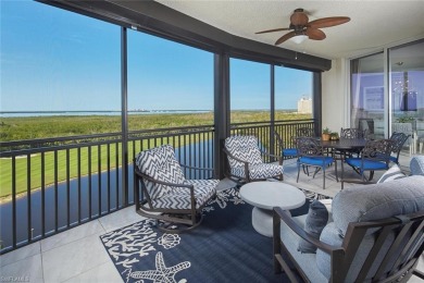 Gaze out at the stunning views of Estero Bay and The Gulf of on The Colony Golf and Country Club in Florida - for sale on GolfHomes.com, golf home, golf lot