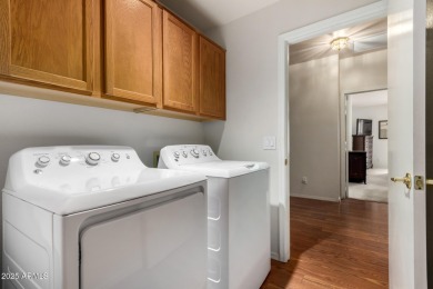 Presenting a beautifully maintained and expanded 2-bedroom plus on Arizona Traditions Golf Club in Arizona - for sale on GolfHomes.com, golf home, golf lot