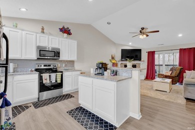 Enjoy resort style living in the gated lakeside community of on The Eagle Pointe Golf Resort in Indiana - for sale on GolfHomes.com, golf home, golf lot