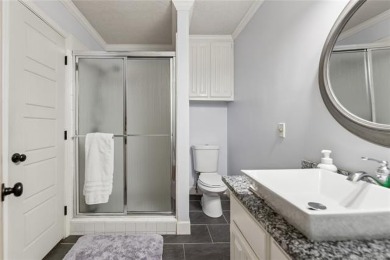Beautifully remodeled full brick home nestled in a cul-de-sac on on Indian Springs Country Club in Oklahoma - for sale on GolfHomes.com, golf home, golf lot