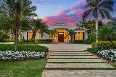 In the heart of the Moorings sits a picture-perfect single story on The Moorings Country Club in Florida - for sale on GolfHomes.com, golf home, golf lot